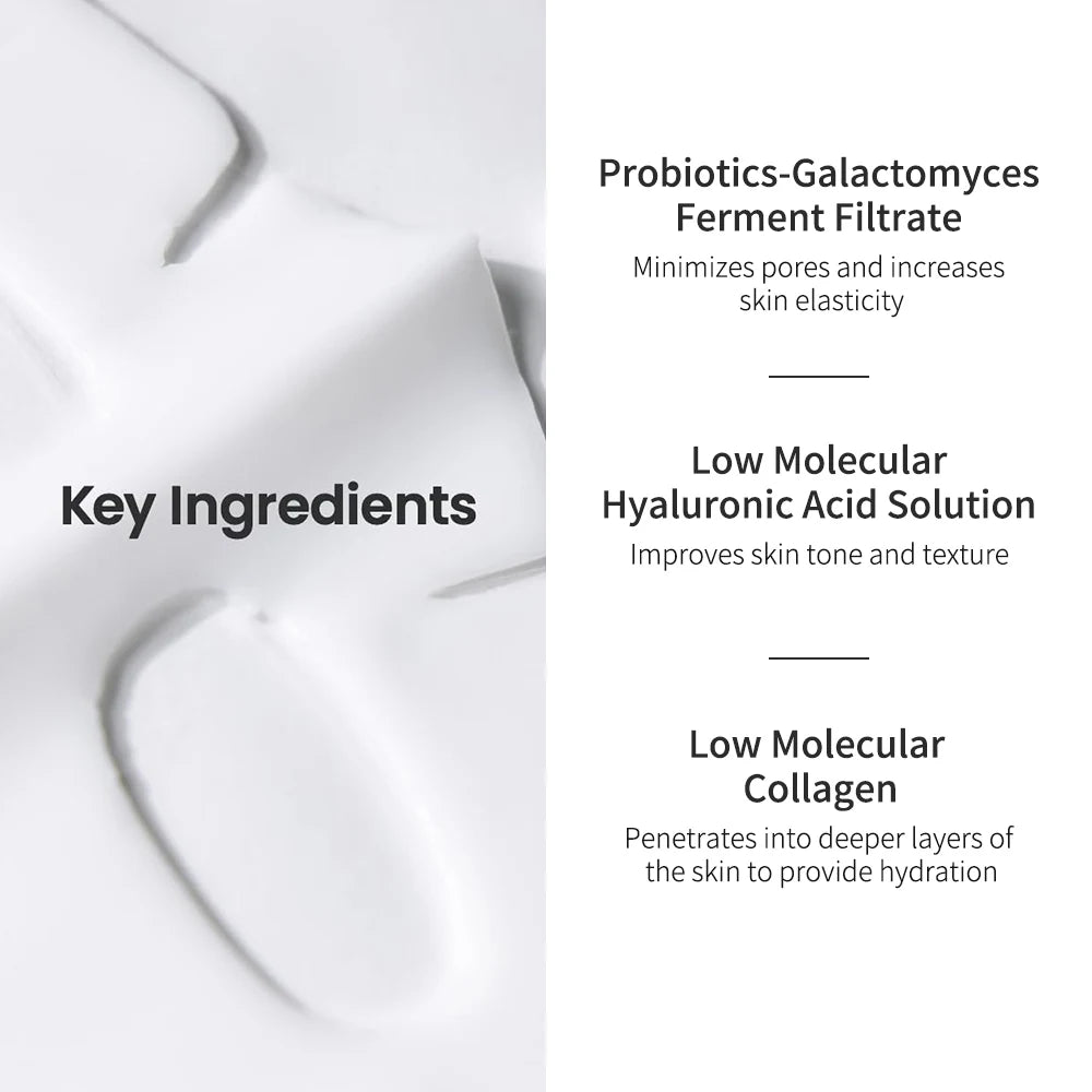 4 pieces of collagen sleeping mask, hydrating, moisturizing and whitening, translucent, thinning, smooth and tender skin