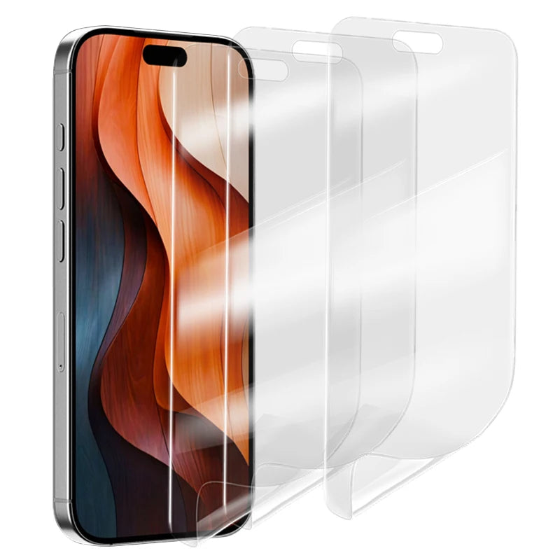 Front Back Screen Protector for Iphone 17 Pro Max 17pro Flexible TPU Hydrogel Film Anti-scratch Cover for Iphone17pro Protectors