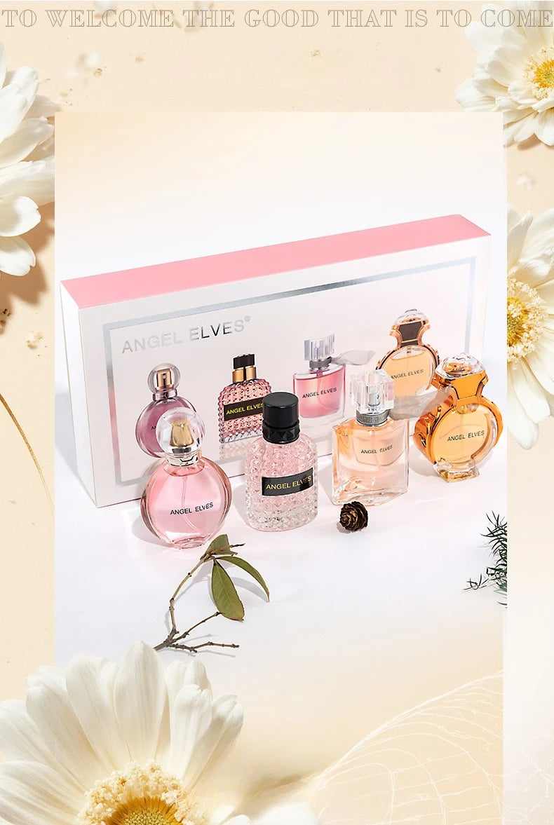 JEAN MISS 5-Piece Set Women's Perfume 25ML Original Fresh Long-Lasting Light Fragrance Gift Box Natural Scents