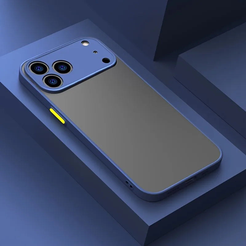 For iPhone 17 16 Pro Max Case Armor Shockproof Matte Phone Cases For iPhone17 16 15 14 13 12 Por Max Plus 17Pro Air Clear Cover