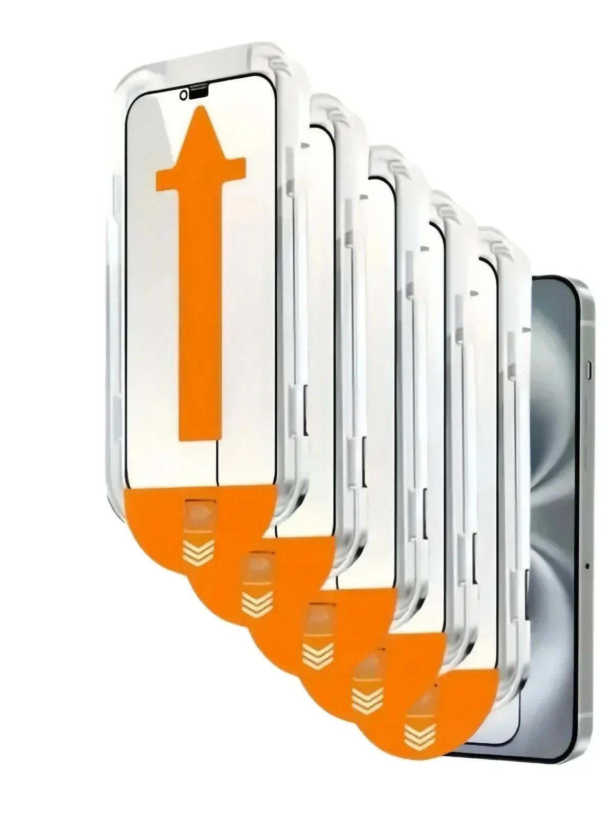 3-1Pcs for 2025 IPhone 17 16 E 15 14 Plus 13 12 Mini 11 Pro Max Screen Protector 4K High Definition 9H Tempered Glass Full Cover