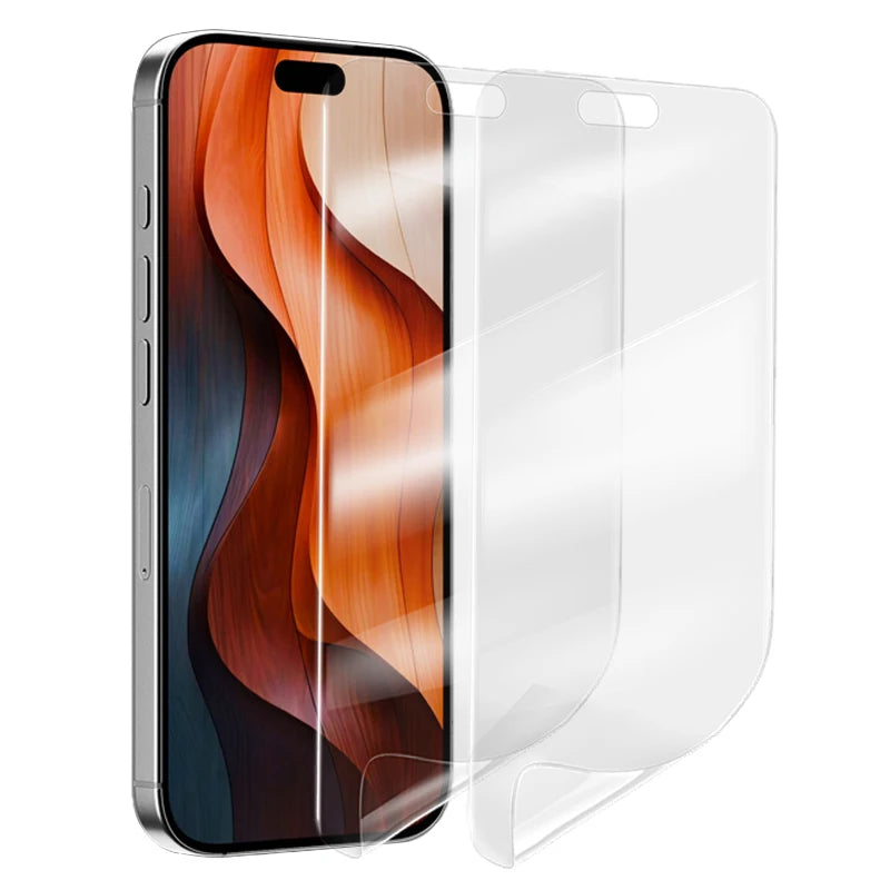 Front Back Screen Protector for Iphone 17 Pro Max 17pro Flexible TPU Hydrogel Film Anti-scratch Cover for Iphone17pro Protectors