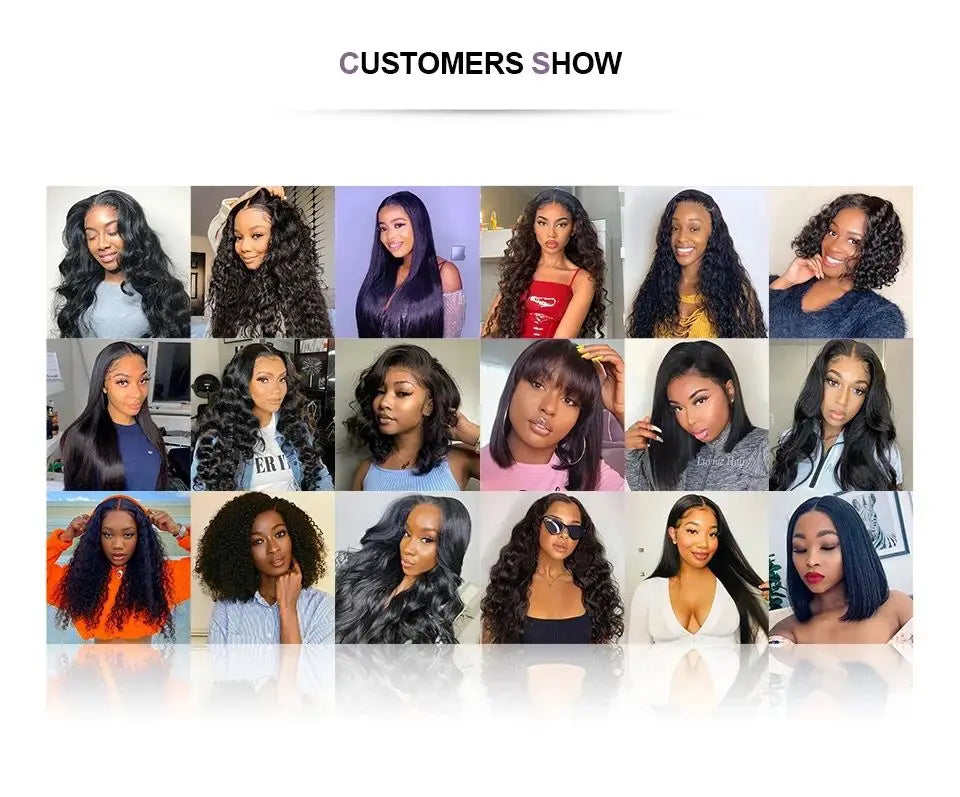 Glueless Deep Wave Bob Wig Brazilian Human Hair 13x4 13x6 HD Lace Front Wig Wear and Go Short Bob For Black Women Pre Plucked