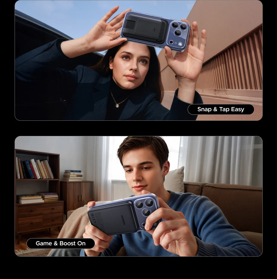 UGREEN Magnetic Case for iPhone 17 Pro Max Case Shockproof Cover for iPhone 17 Pro Max Plus 17pro Macsafe TPU Cases