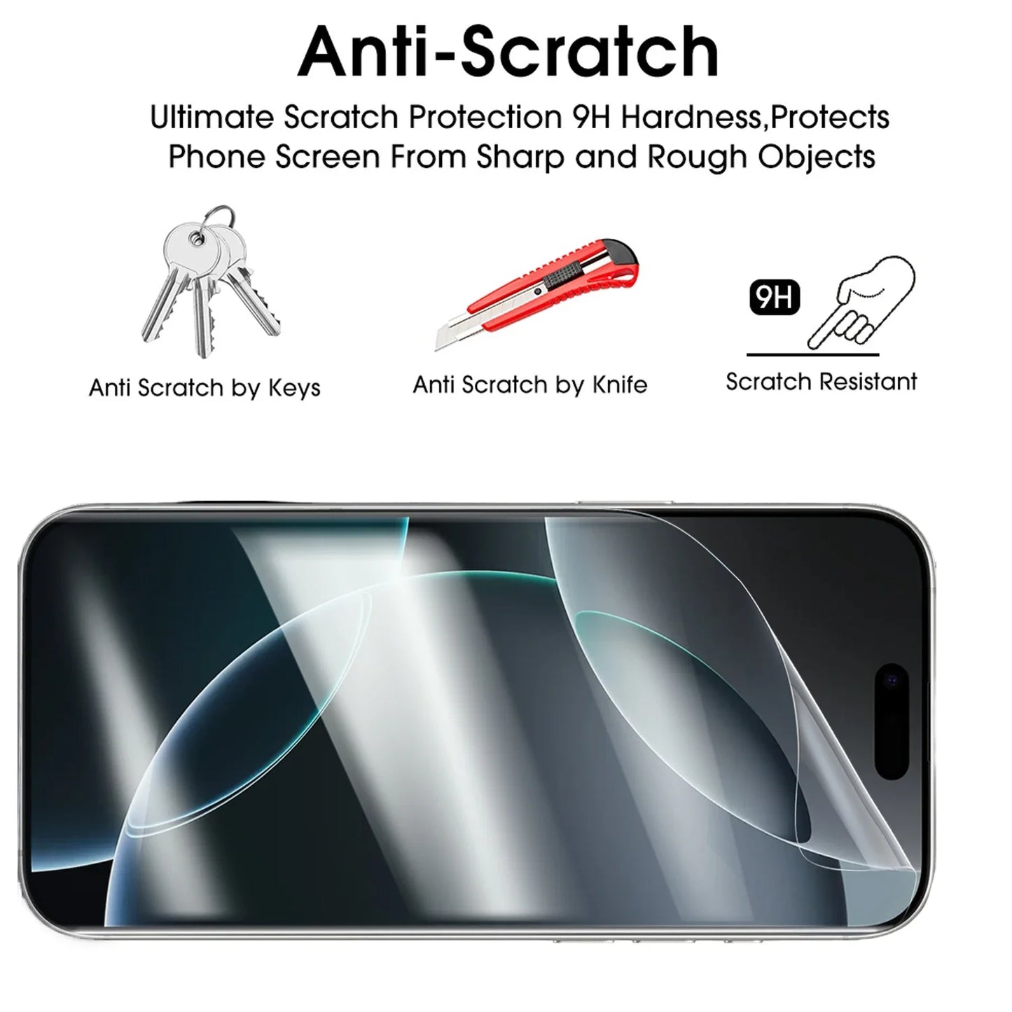 Front Back Screen Protector for Iphone 17 Pro Max 17pro Flexible TPU Hydrogel Film Anti-scratch Cover for Iphone17pro Protectors