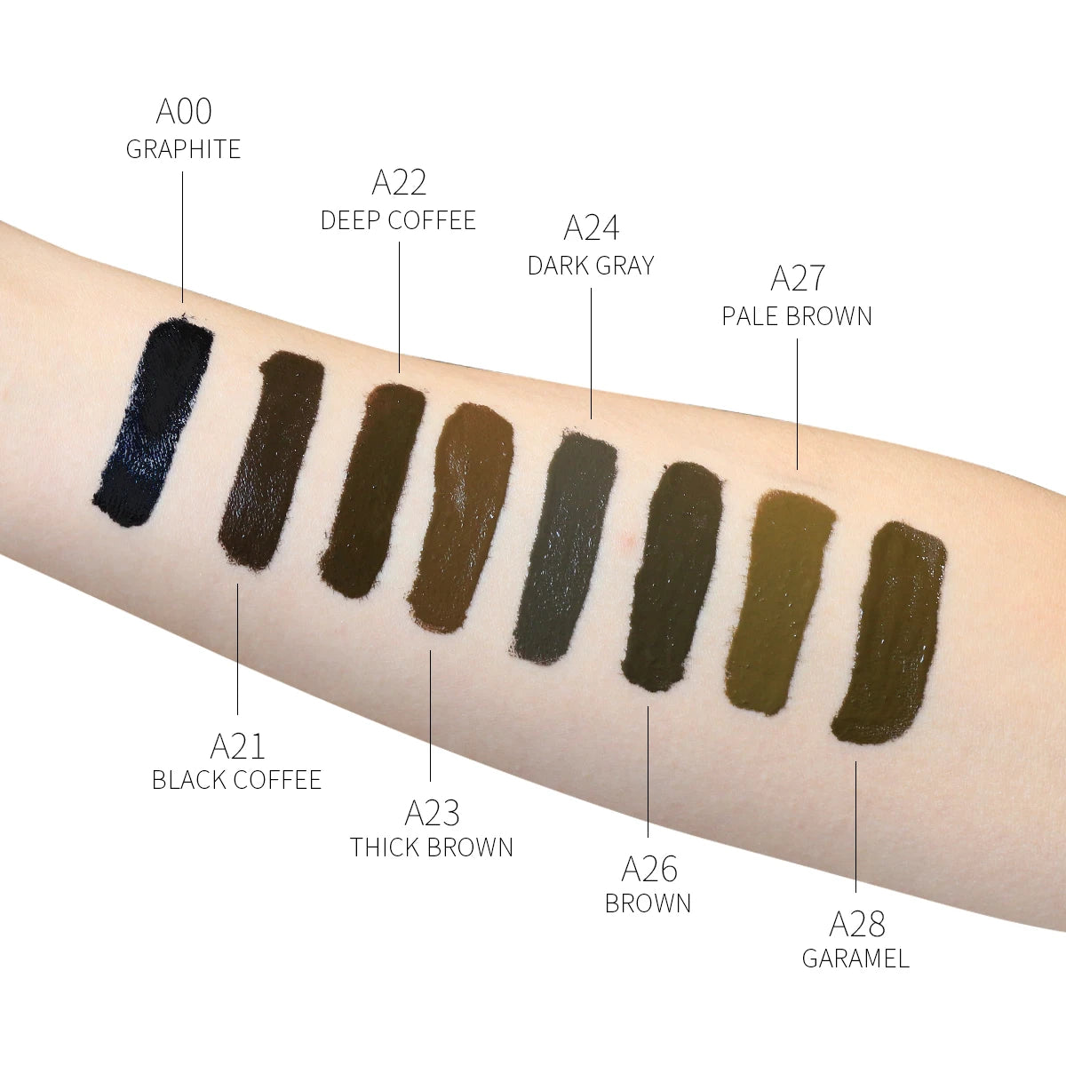 AIMOOSI Professional Microblading Pigment for Nano Brows | REACH Certified Permanent Makeup Tattoo Ink for PMU Artist | 3ml