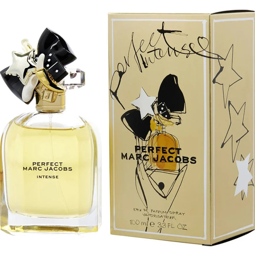 Marc Jacobs Perfect Intense women Eau De Parfum Spray 100ml Original floral and fruity fragrance with long-lasting scent
