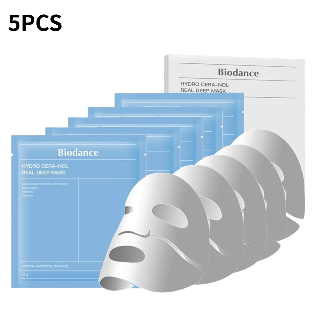 Korean Biodance Collagen Cotton Tablets Elastic Firming Pore Moisturizing Calming Low Stab Collagen Foam Cleanser Skin Care