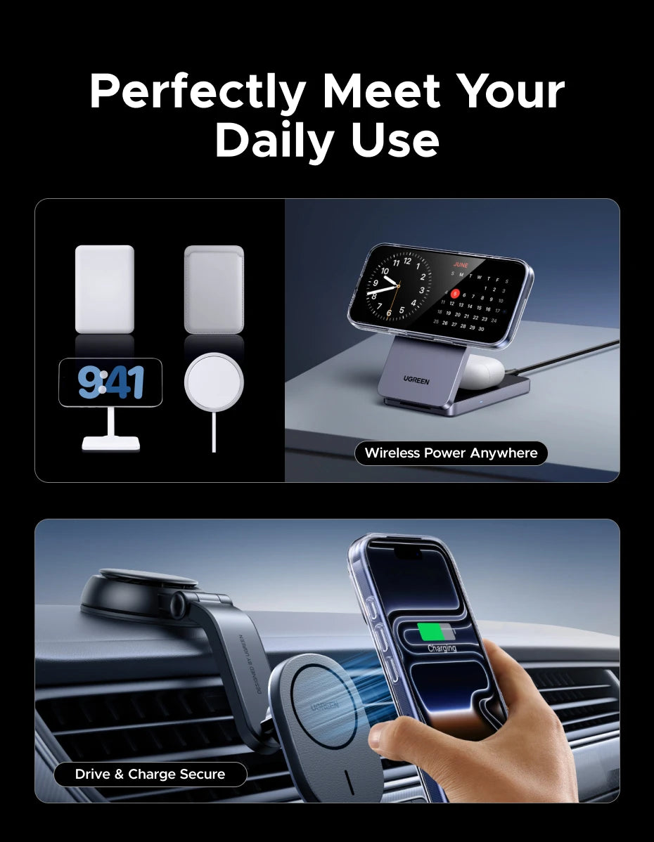 UGREEN Magnetic Case for iPhone 17 Pro Max Case Shockproof Cover for iPhone 17 Pro Max Plus 17pro Macsafe TPU Cases