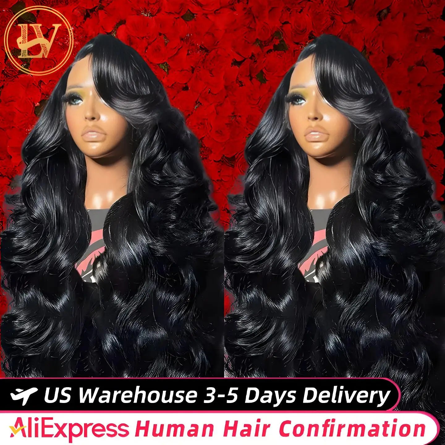 40 44 Inch Hd Body Wave Lace Front Wig Pre Plucked 13x4 13x6 Loose Wave Lace Frontal Wig 100% Human Hair Wigs On Clearance Sale