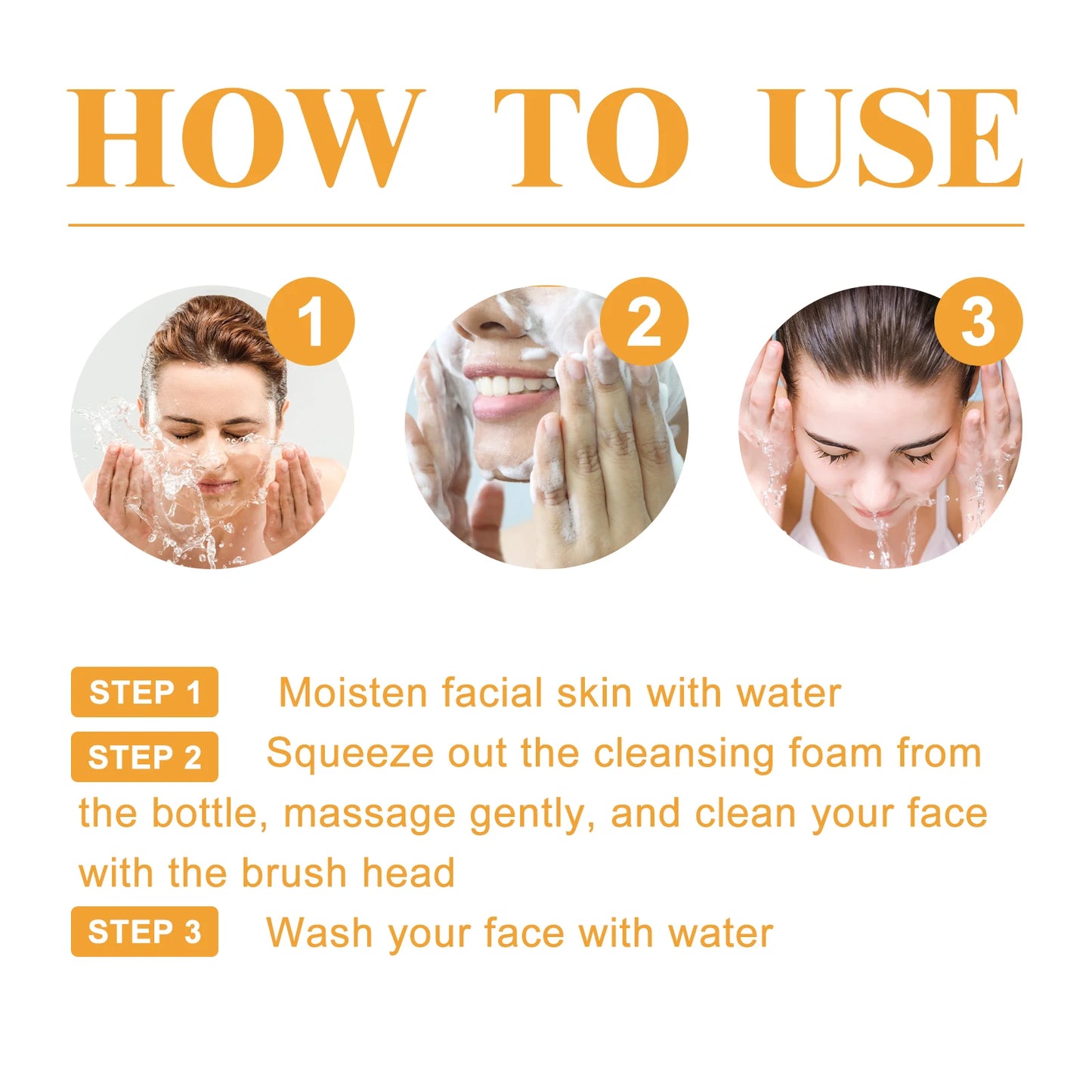 Turmeric Cleanser Deeply Cleansing Kojic Acid Blackhead Remover Skin Cleansing Oil Control Fade Acne Marks Brighten Foam Cleanse