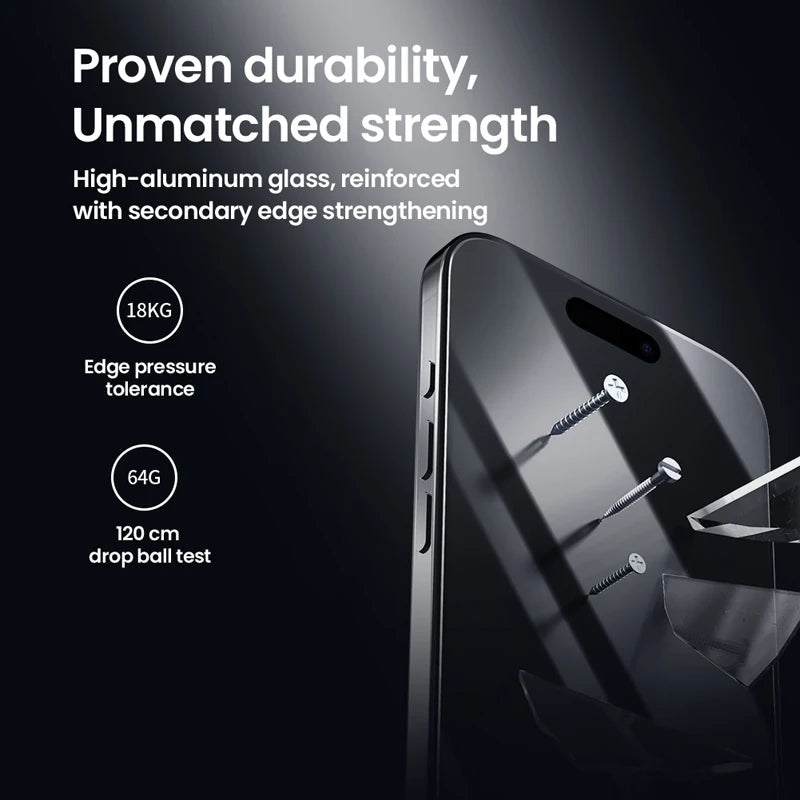 For iPhone 17 Pro Max,17 Air Tempered Glass Nillkin CP+Pro 2.5D Full Coverage Screen Protector Anti-fingerprint Glass