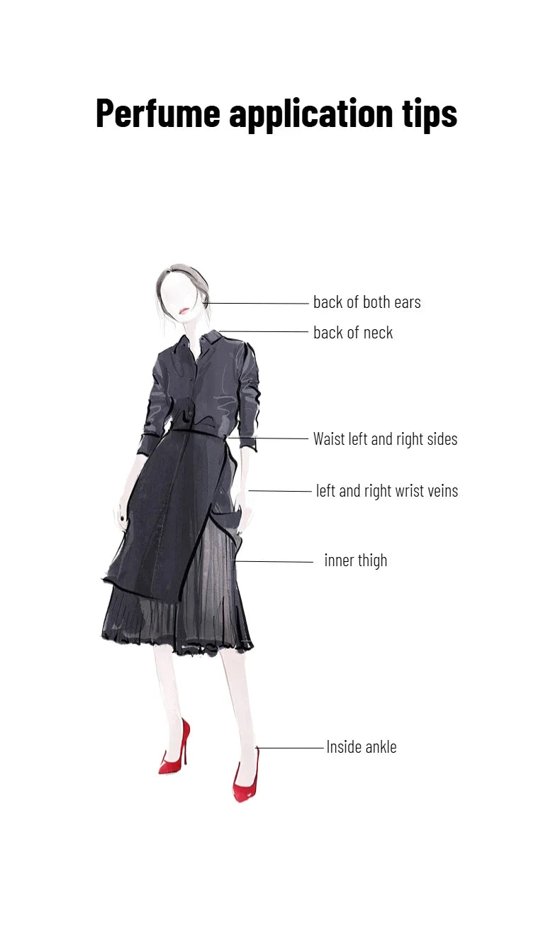 JEAN MISS 5-Piece Set Women's Perfume 25ML Original Fresh Long-Lasting Light Fragrance Gift Box Natural Scents