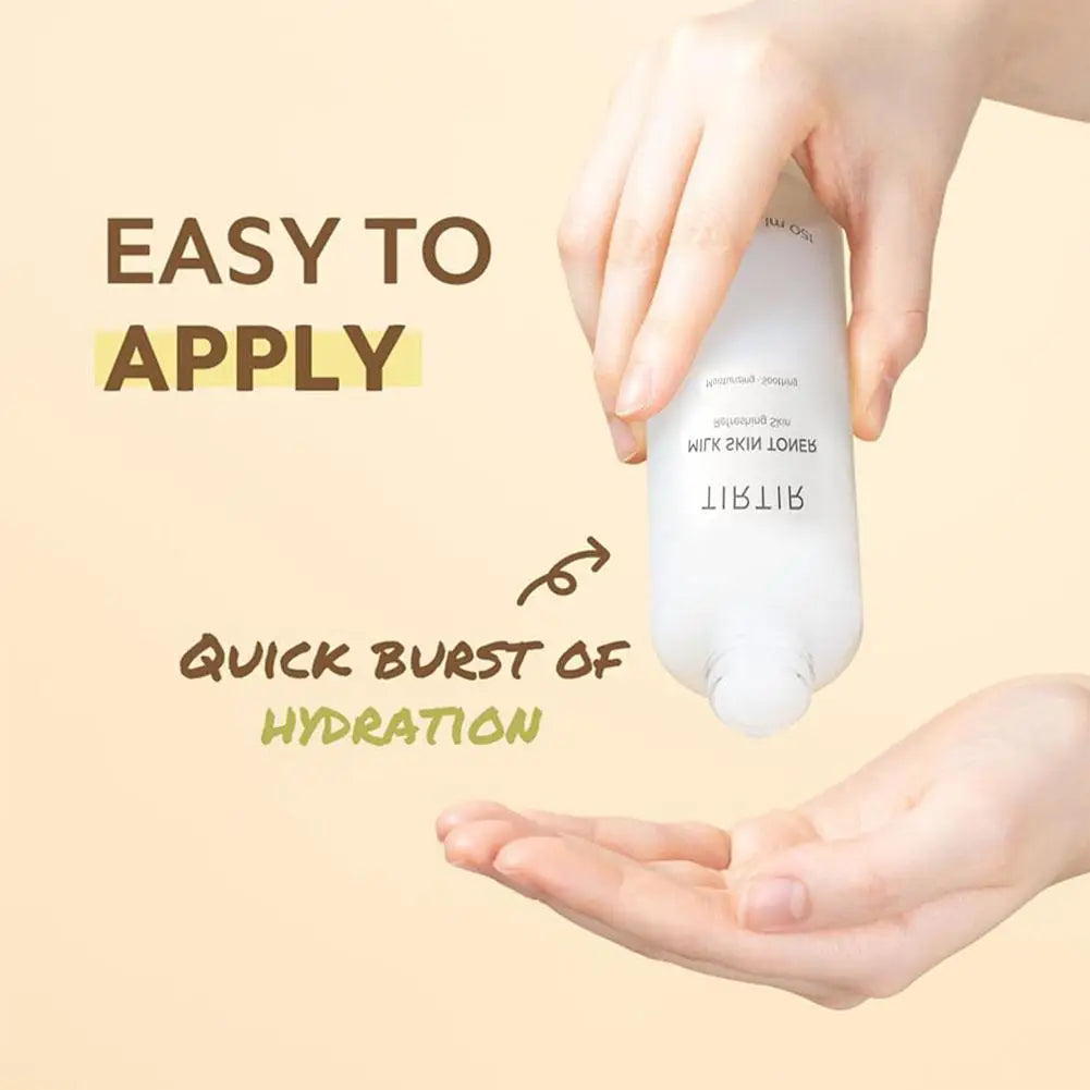 Skin Toner Milk Rice Formula Hydrating Brightening 2 Niacinamide Rice Bran Extract Ceramide All Skin Types Soothing Skin Care