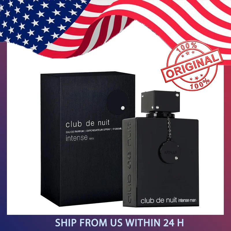 Armaf Club De Nuit Intense Man Eau De Toilette 3.6 Ounce Woody Spicy EDP Perfume Air Type Long Lasting Unisex Cologne Men&Women