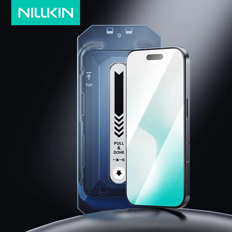 For iPhone 17 Pro Max,17 Air Tempered Glass Nillkin CP+Pro 2.5D Full Coverage Screen Protector Anti-fingerprint Glass