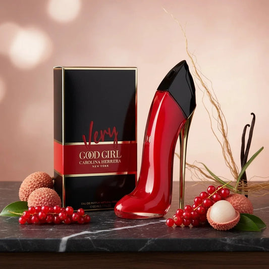 Carolina Herrera Very Good Girl EDP Spray Women 2.7 oz Versatile Daily Wear Floral Fruity Fragrance with Rose Vanilla Vetiver