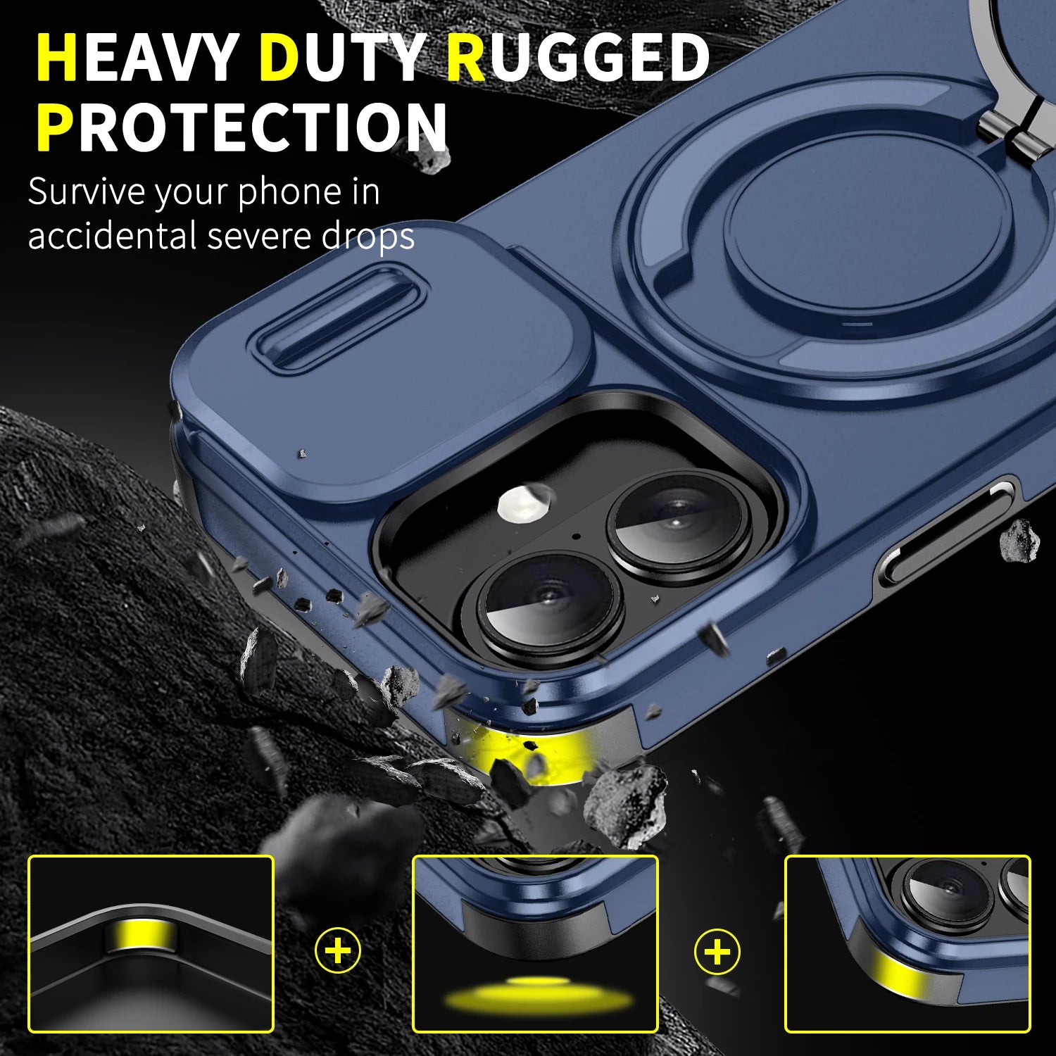 Durable Protective Cover Case for Iphone 17 Pro Max Air 16 Plus Pro Iphone17 Phone Accessories