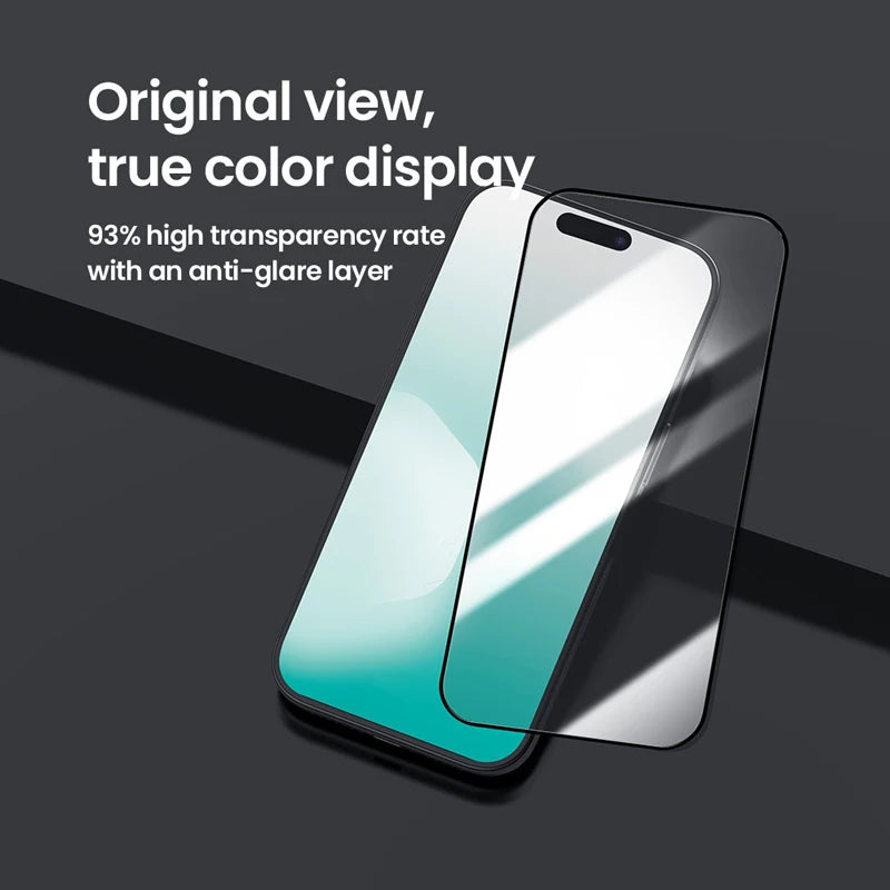 For iPhone 17 Pro Max,17 Air Tempered Glass Nillkin CP+Pro 2.5D Full Coverage Screen Protector Anti-fingerprint Glass