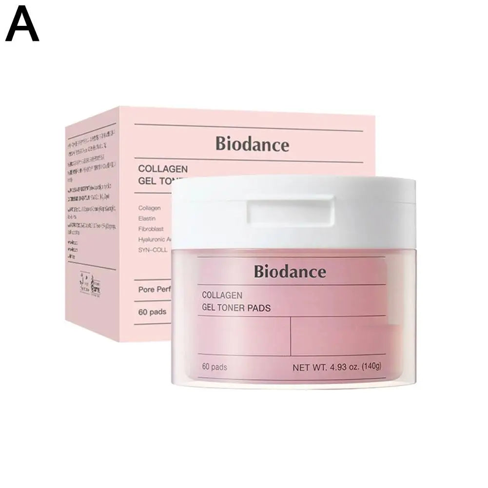 Korean Biodance Collagen Cotton Tablets Elastic Firming Pore Moisturizing Calming Low Stab Collagen Foam Cleanser Skin Care