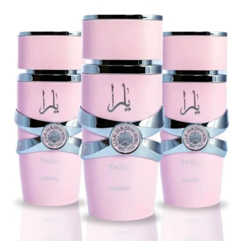 Lattafa Yara Vanilla Gourmand Fruity Floral Eau De Parfum Long-Lasting Fragrance for Women 3.40 Ounce 100 Ml