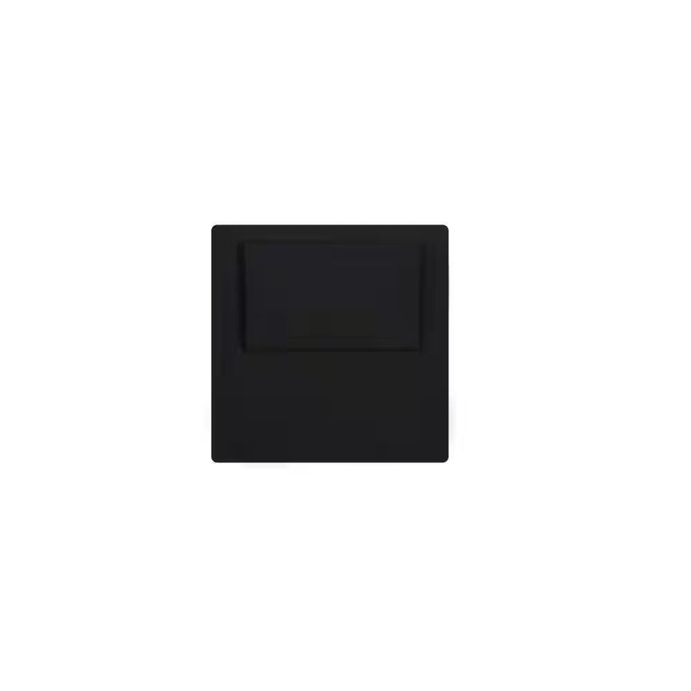 Black 3-Piece Solid 180 Thread Count Microfiber Twin Sheet Set