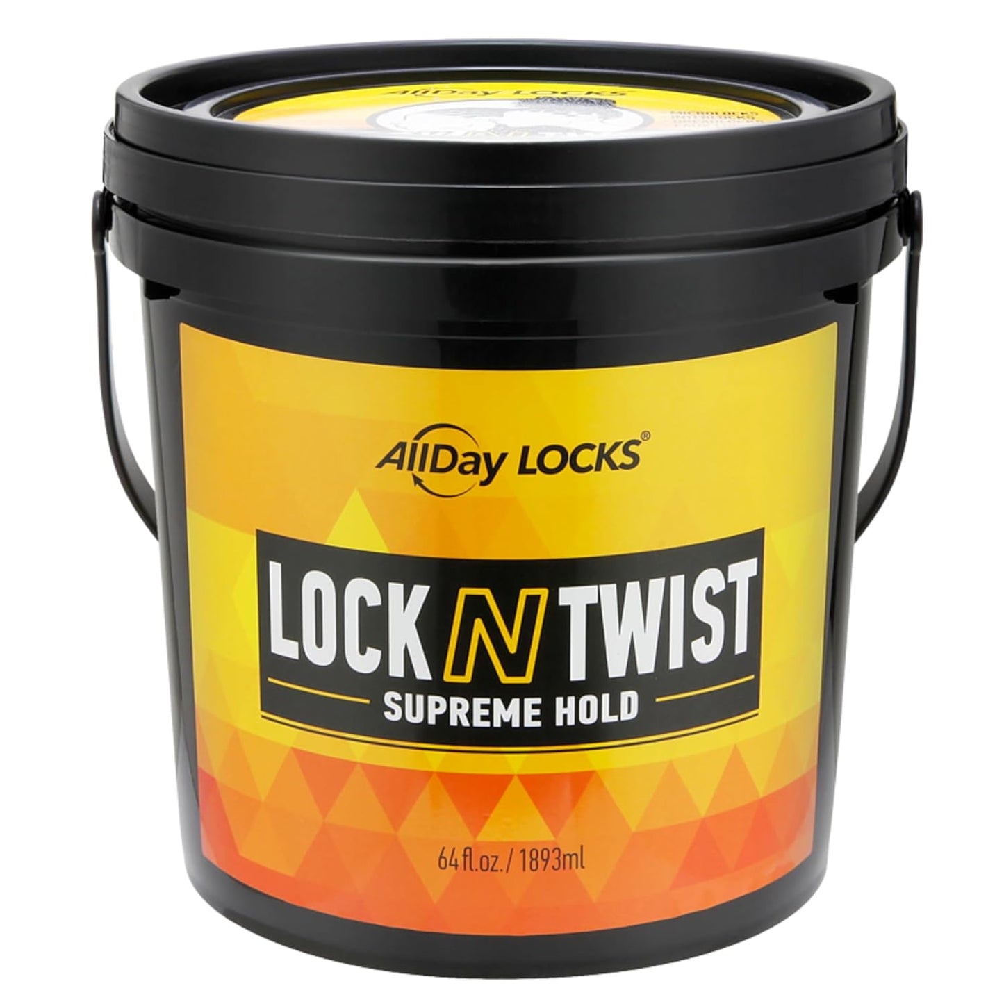 Allday Locks Lock N Twist (5 Oz) | Supreme Hold, No Frizz or Flaking | Hydrating, Nourishing Locking Gel | Grape & Avocado-Infused | Lock & Twist Braids, Locks, Twists, Cornrows | 5 Oz