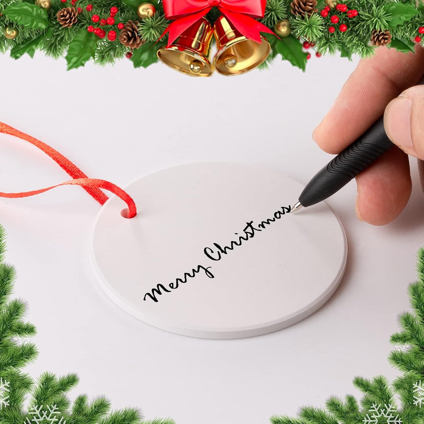 2021 Christmas Ornaments, Meaningful Christmas Tree Hanging Decorations Pandemic Commemorative Ornament Gift for Xmas