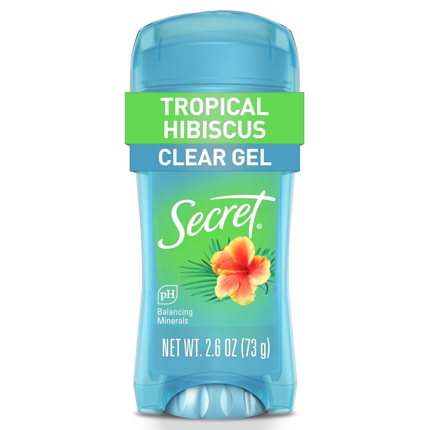 Secret Fresh Antiperspirant Deodorant for Women, 72Hr Breathable Sweat & Odor Protection, Instant Freshness & Gentle, PH Balancing Minerals, Clear Gel, Nurturing Coconut Scent, 2.6 Oz