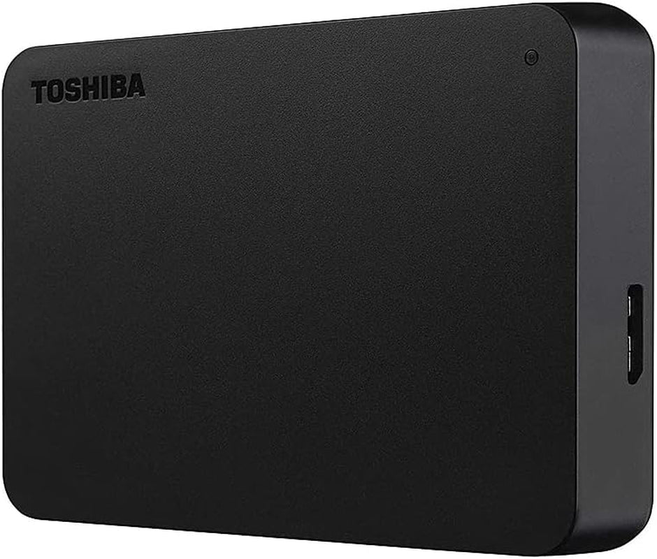 Toshiba Canvio Basics 4TB Portable External Hard Drive USB 3.0, Black - HDTB440XK3CA