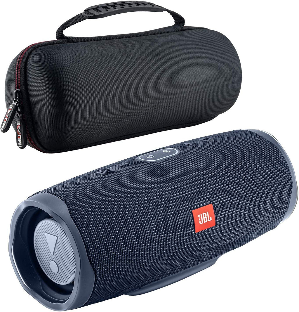 Boomph JBL Charge 4 Portable Waterproof Wireless Bluetooth Speaker Bundle Portable Hard Carrying Protective Case - Blue