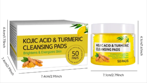 Turmeric Kojic Acid Cotton Cloth for Gentle Skin Care