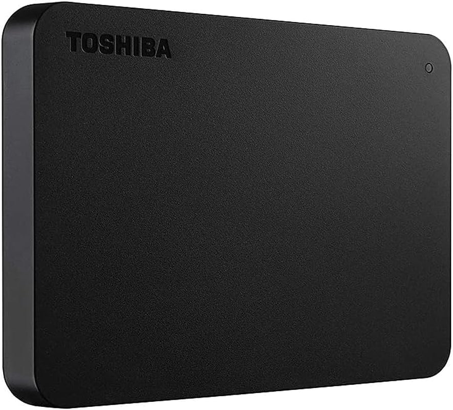 Toshiba Canvio Basics 4TB Portable External Hard Drive USB 3.0, Black - HDTB440XK3CA