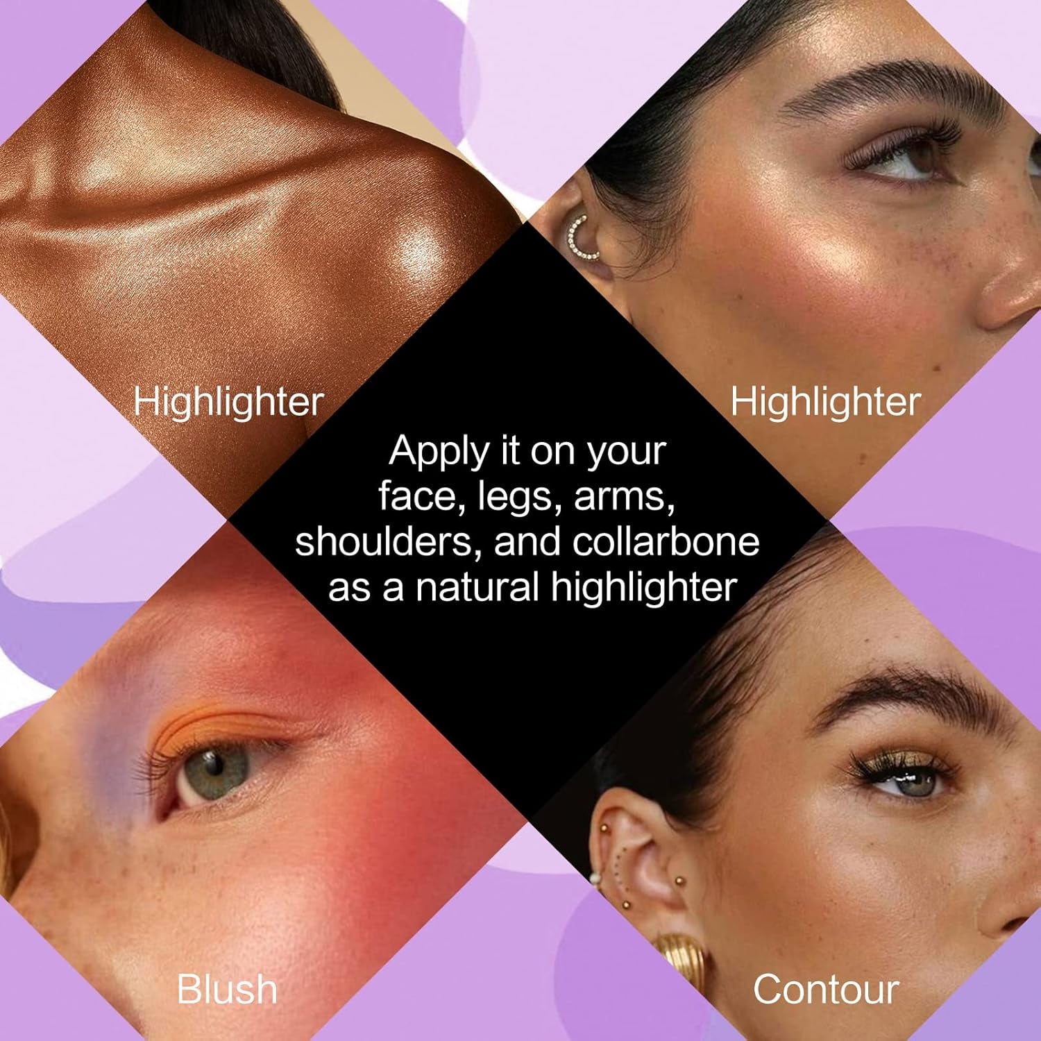 UCANBE Professional 86 Colors Eyeshadow Palette with 15Pcs Makeup Brushes Set Matte Glitter Long Lasting Highly Pigmented Waterproof Contour Blush Powder Highlighter All in One