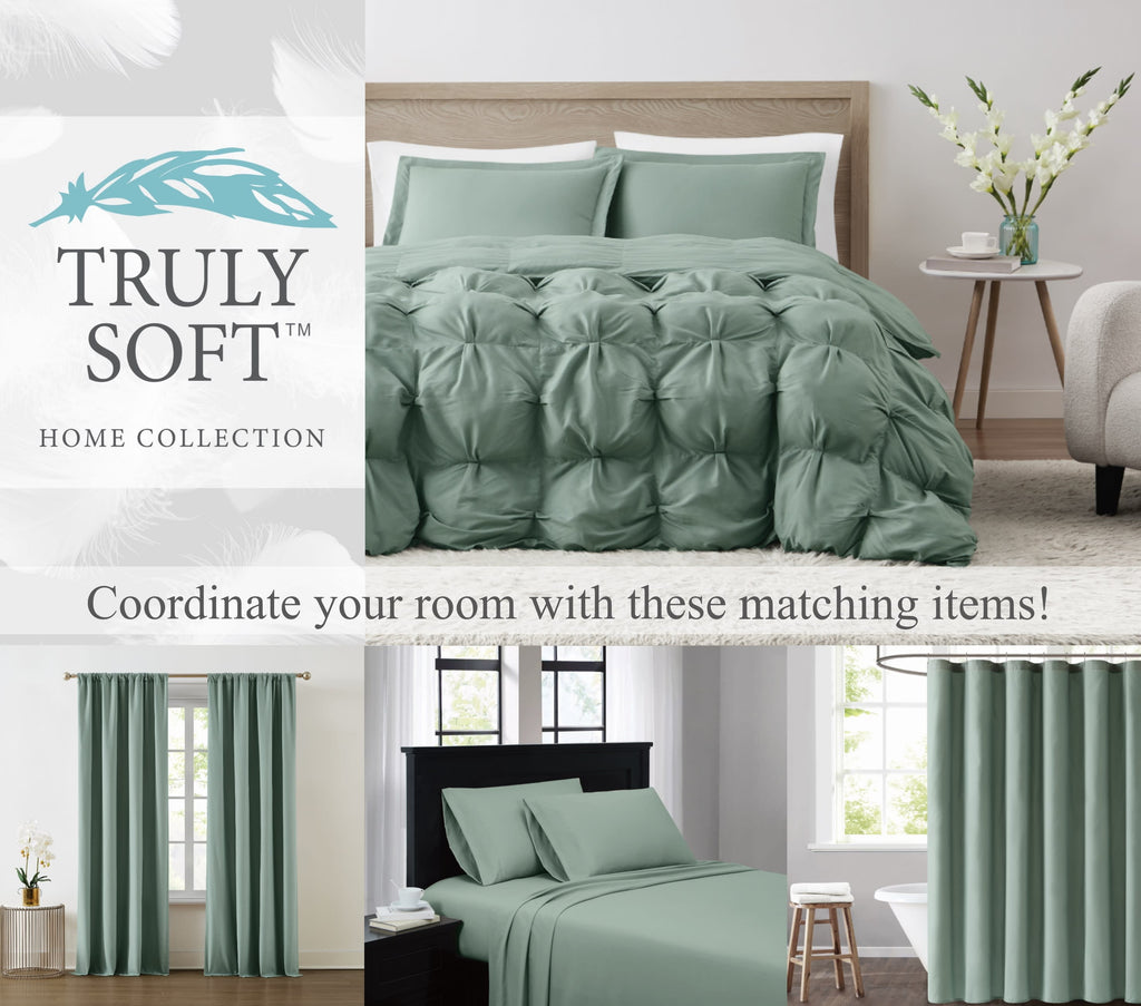 Everyday Solid Microfiber 100% Microfiber Polyester Deep Pocket White 3-Piece Twin, All Season, Adult Size, OEKO-TEX Certified