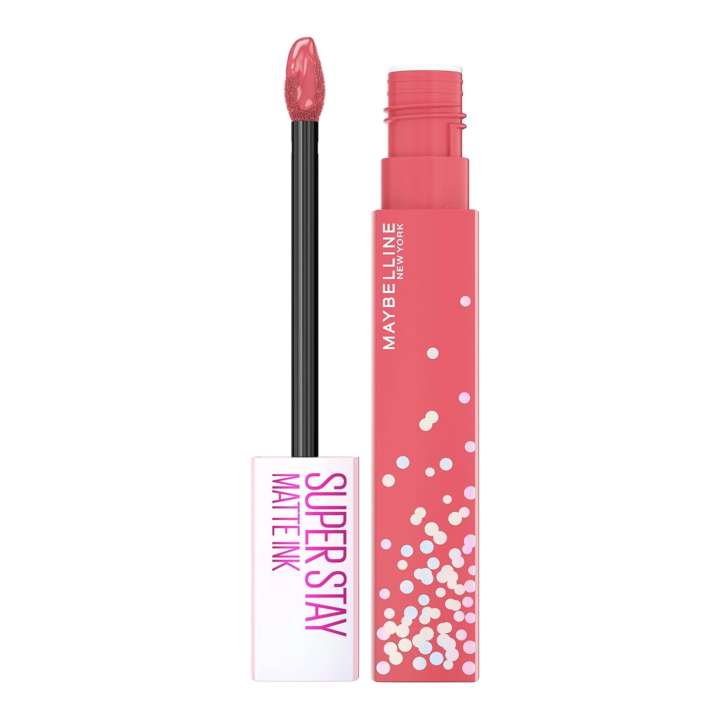 Maybelline Super Stay Matte Ink Liquid Lipstick Makeup, Long Lasting High Impact Color, up to 16H Wear, Exhilarator, Ruby Red, 1 Count, Packaging May Vary
