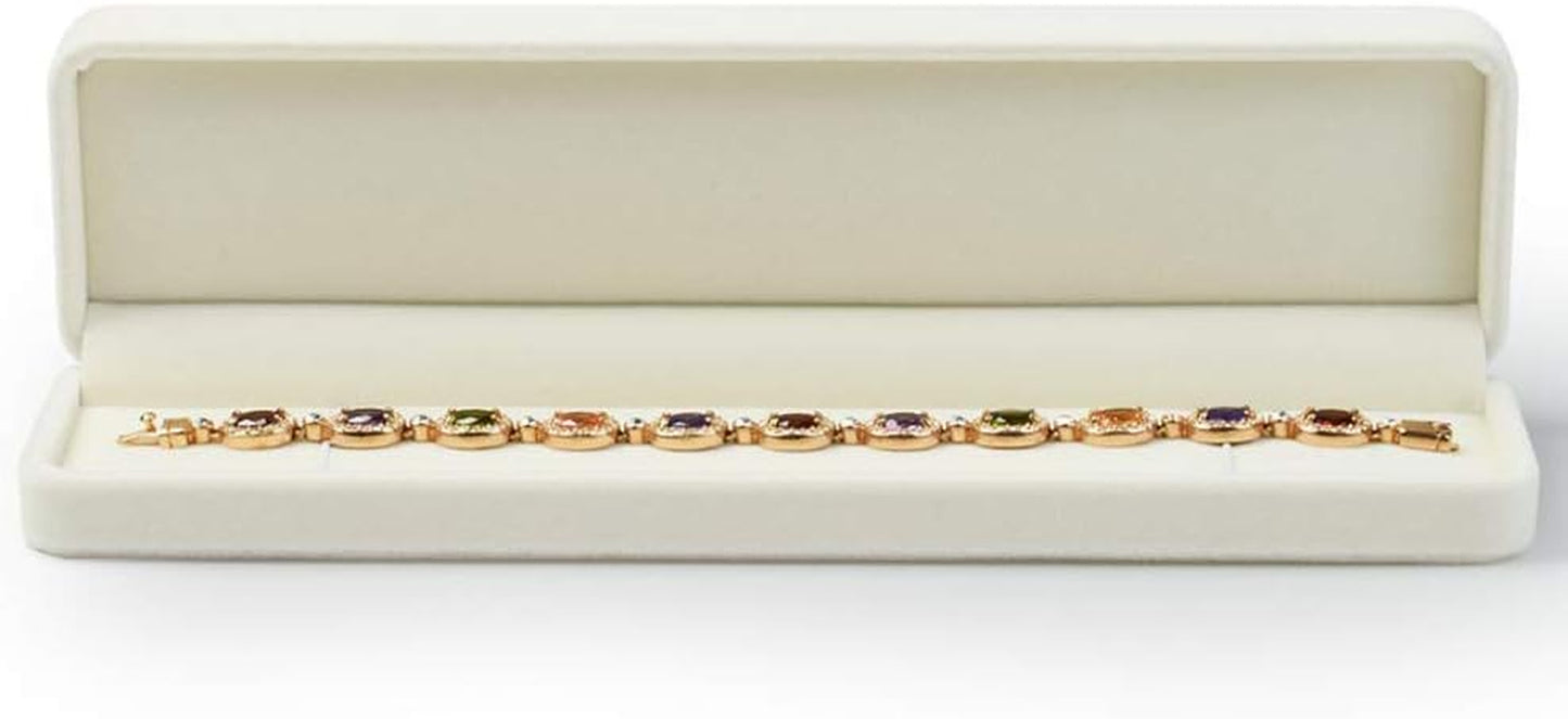 Oirlv Velvet Earring Gift Box Wedding Valentine'S Day White Earrings Stud Case