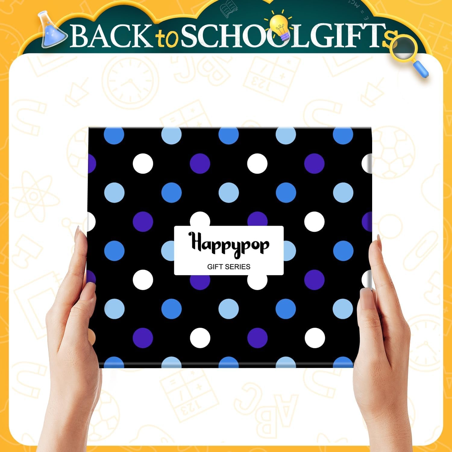 HAPPYPOP Funny Socks for Men - Math Chemistry Gifts for Male, Pi Day Gifts for Math Lovers