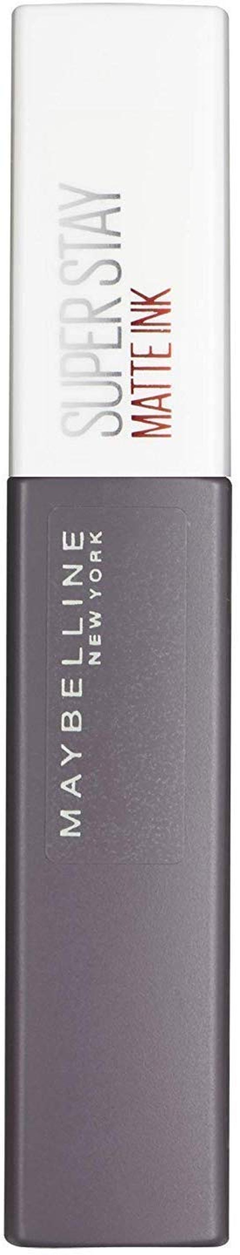 Maybelline Super Stay Matte Ink Liquid Lipstick Makeup, Long Lasting High Impact Color, up to 16H Wear, Exhilarator, Ruby Red, 1 Count, Packaging May Vary