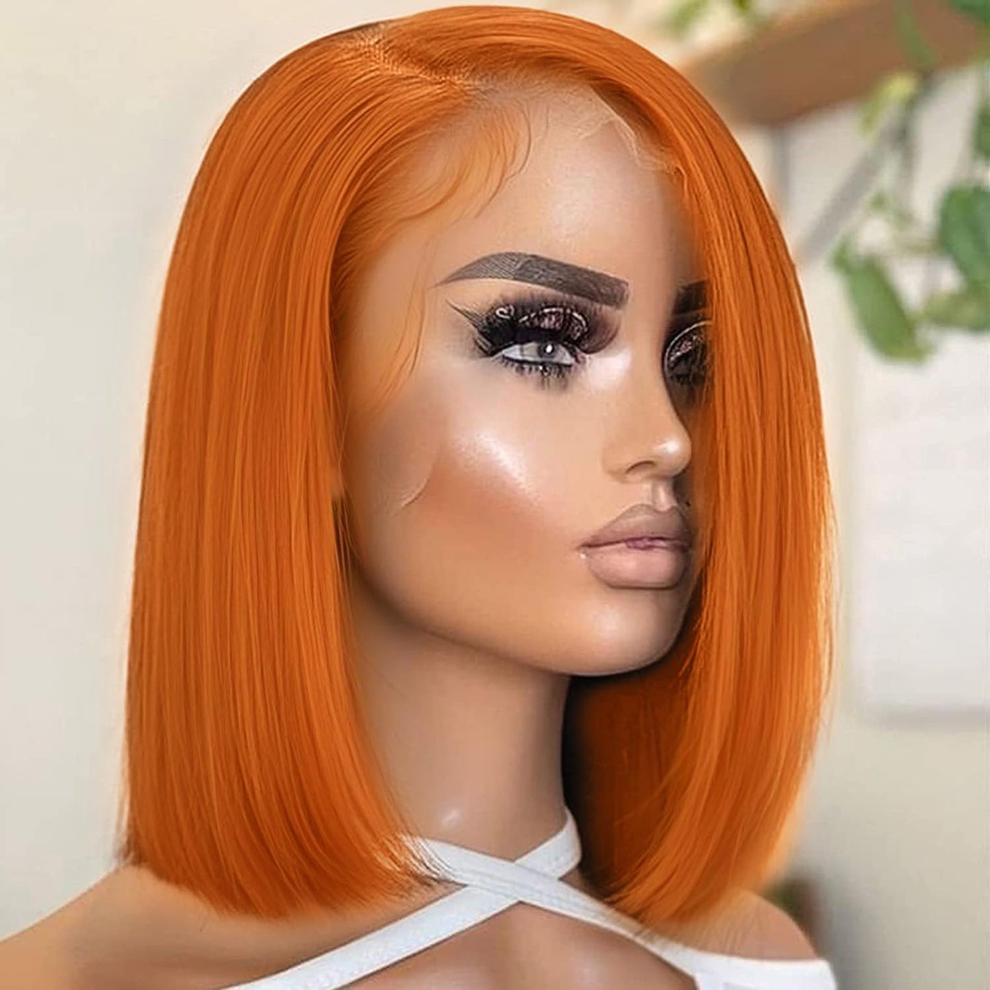 Glueless Wigs Human Hair Pre Plucked Pre Cut 9X6 Straight Lace Front Wigs Human Hair Hd Lace Front Closure Wigs for Women 250% Density Wear and Go Glueless Wig Ready to Wear Natural Black24Inch