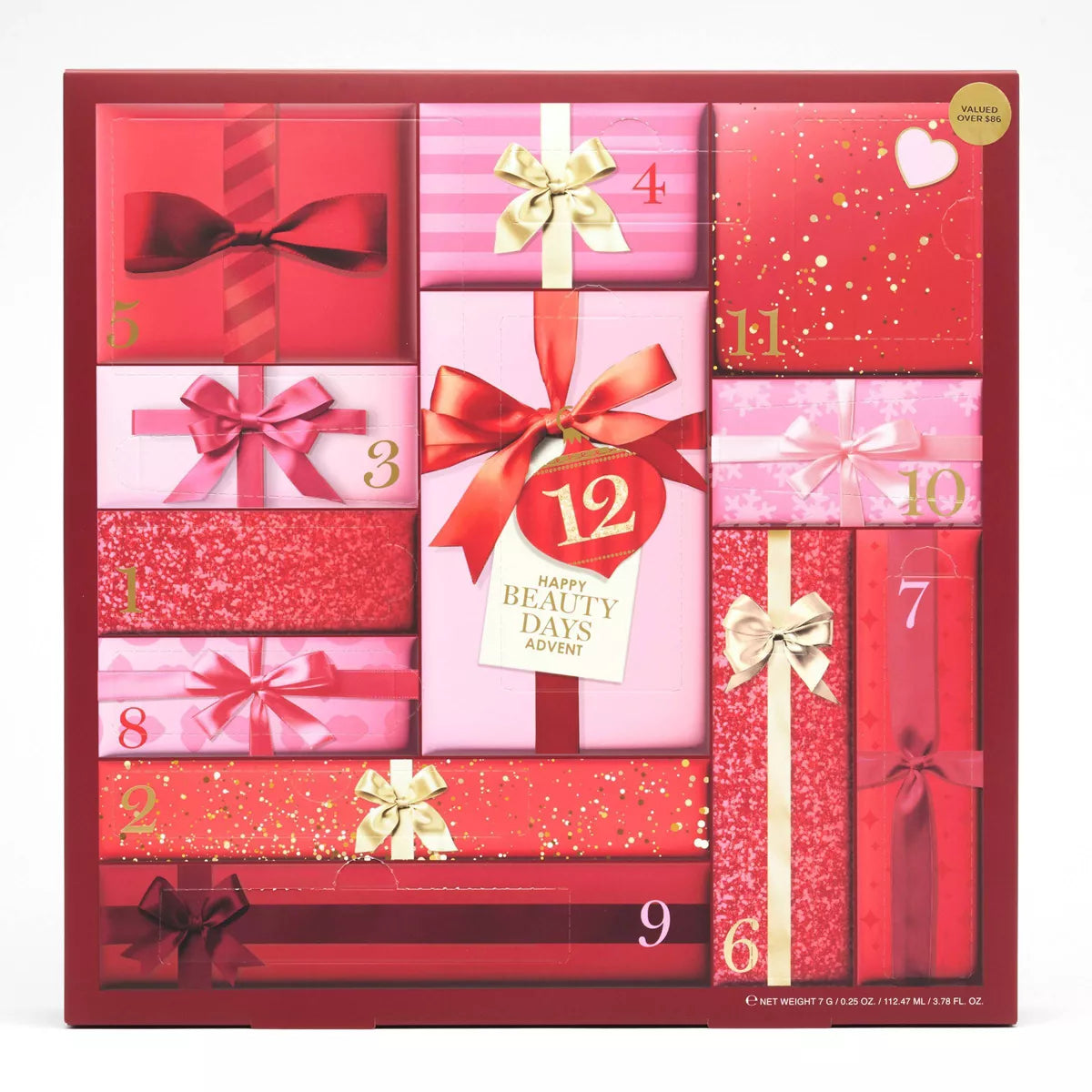 Happy Beauty Days 12-Day Advent Calendar Gift Set - 12Pc